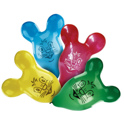 Maus Ballons Bunt 60,9cm 4Stk