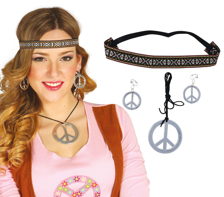 Hippie Set Peace 3 Stück