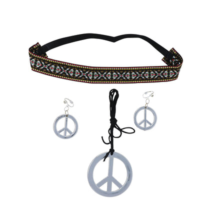 Hippie Set Peace 3 Stück