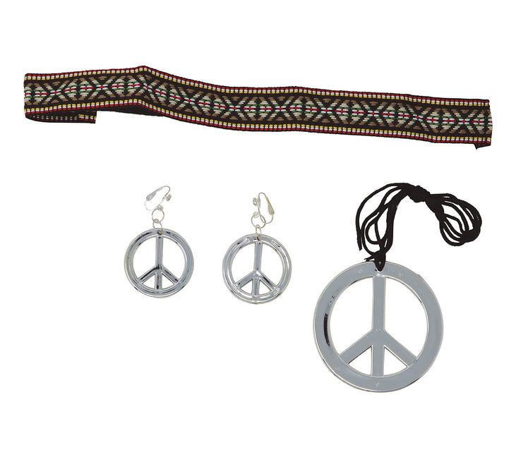 Hippie Set Peace 3 Stück