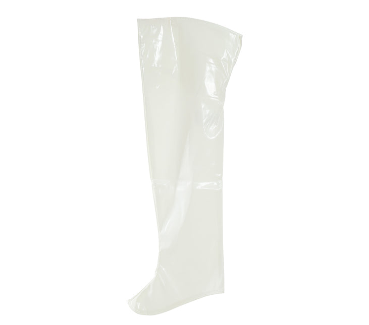 Weiße Stiefel 63cm
