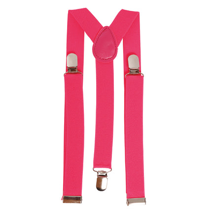 Hosenträger Neon Fuschia