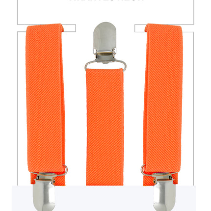 Hosenträger Neon Orange