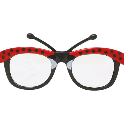 Brille Marienkäfer