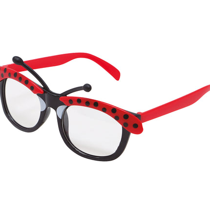 Brille Marienkäfer