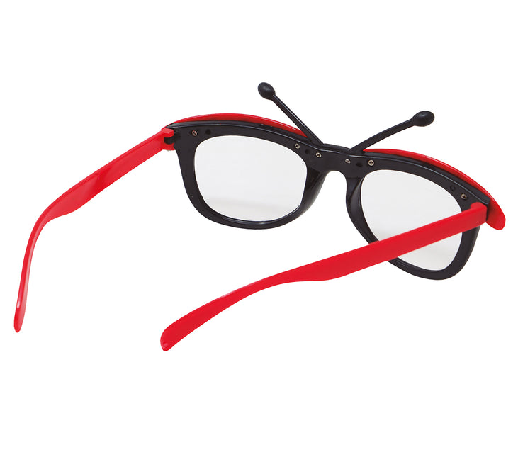 Brille Marienkäfer