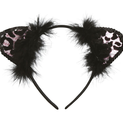 Haarband Leopard