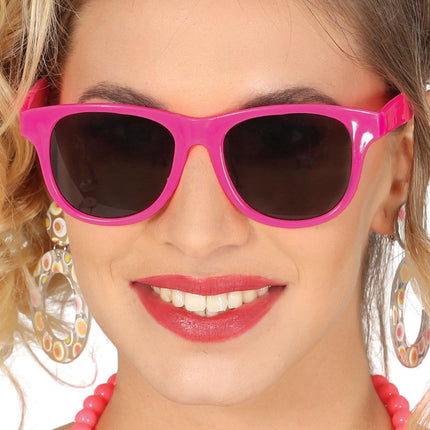 Schutzbrille Neon Pink