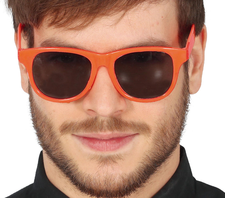 Neon Orange Brille