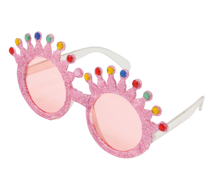 Rosa Brille Glitzer