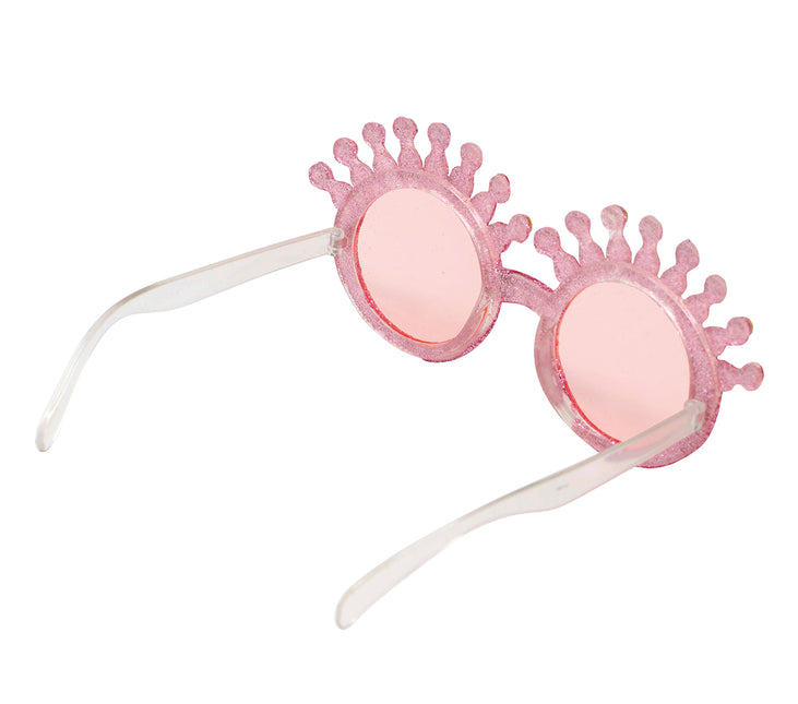Rosa Brille Glitzer