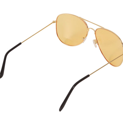 Orange Brille