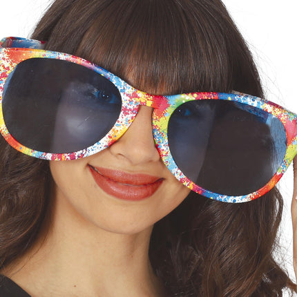 Riesenbrille Mehrfarbig