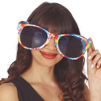 Riesenbrille Mehrfarbig