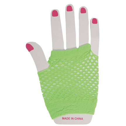 Netzhandschuhe Lindgrün 11cm