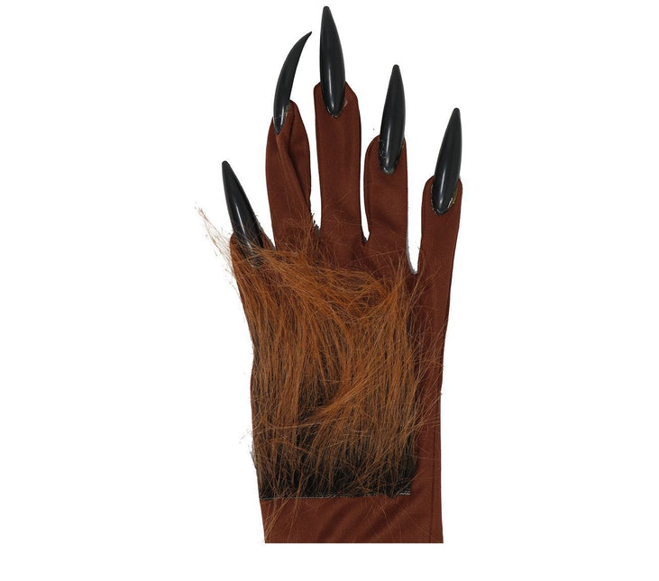 Halloween Handschuhe Werwolf Klauen