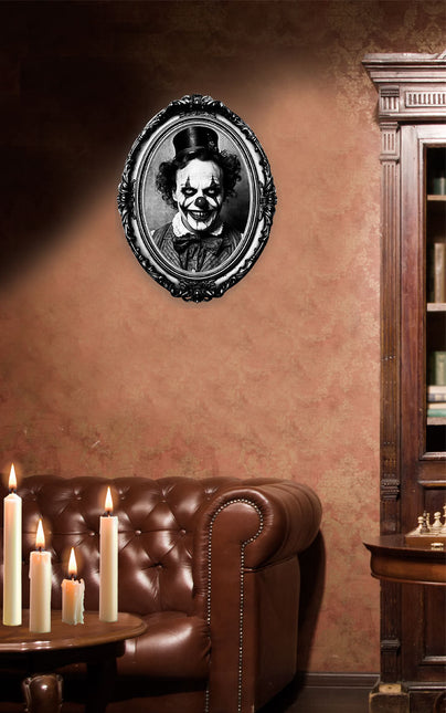 Halloween Wandaufkleber Horror Clown 30cm