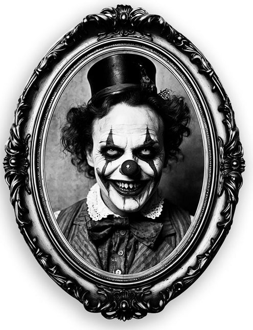 Halloween Wandaufkleber Horror Clown 30cm