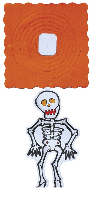 Halloween-Girlande Skelett-Anhänger 2m