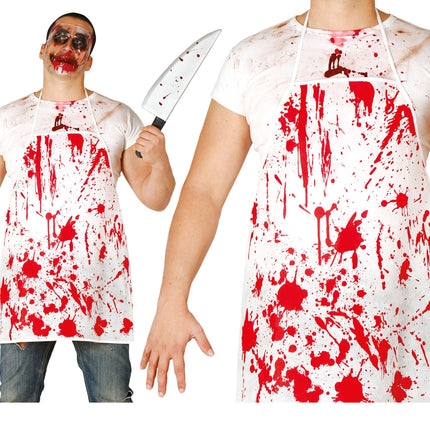 Blutige Schürze für Halloween