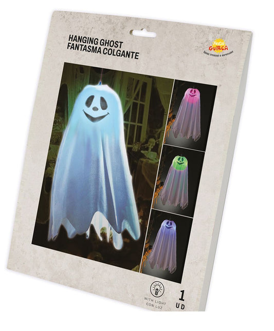 Halloween Hängedekoration Geist Licht 60cm