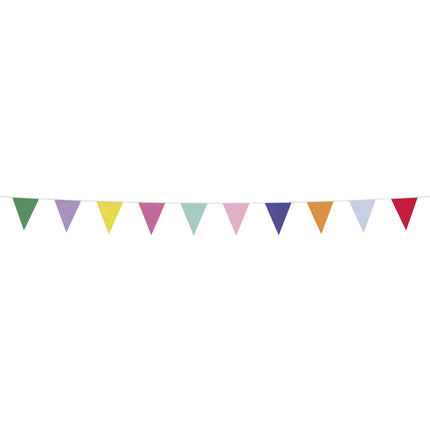 Bunte Baumwollgirlande 6m