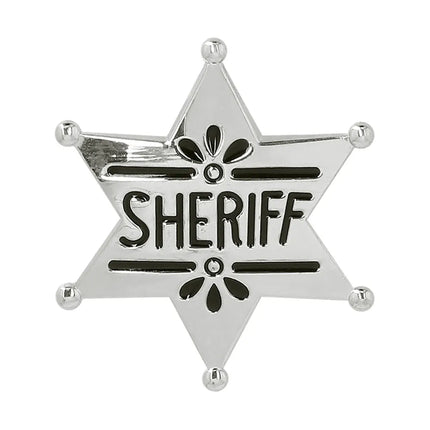 „Sheriff“-Abzeichen aus Metall