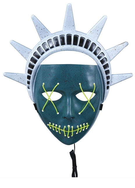 Halloween Maske Freiheitsstatue
