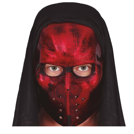 Rote Maske Hockey
