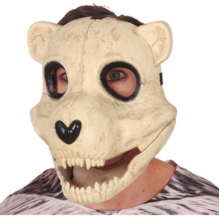 Halloween Maske mit Bewegung Bär