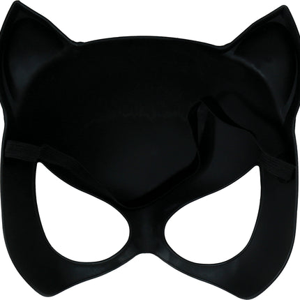 Catwoman Maske halbes Gesicht
