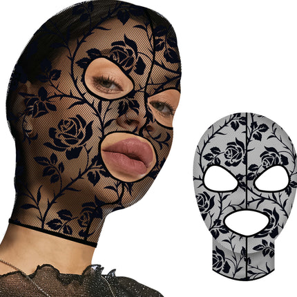 Spitze Maske Blumen