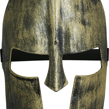 Gladiator Maske Gold Silber