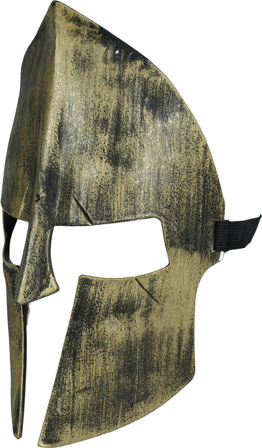 Gladiator Maske Gold Silber