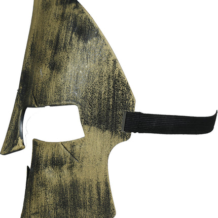 Gladiator Maske Gold Silber