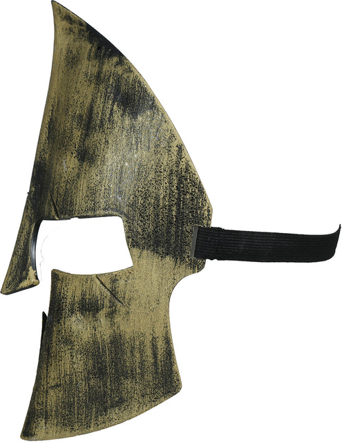 Gladiator Maske Gold Silber