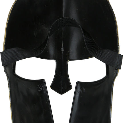 Gladiator Maske Gold Silber