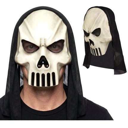Halloween-Maske „Weißer Geist“
