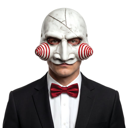 Halloween-Maske „Weiße Puppe“