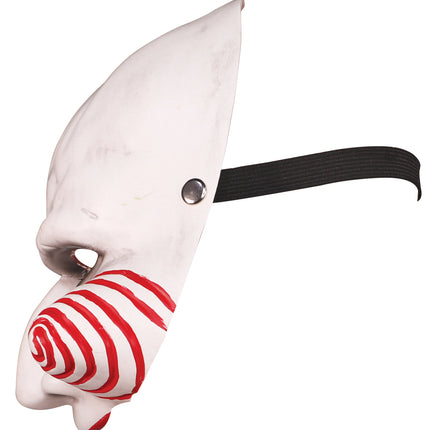Halloween-Maske „Weiße Puppe“