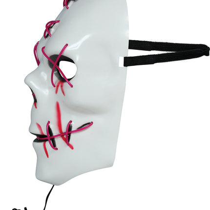Halloween-Maske „Sinister“ mit Licht