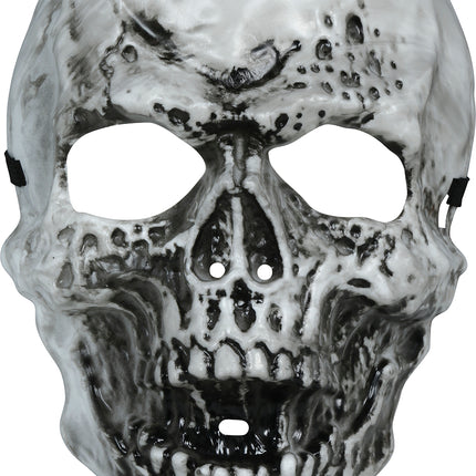 Halloween Masker Zwart Wit Skelet