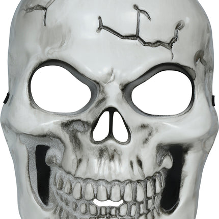 Halloween Masker Wit Skelet