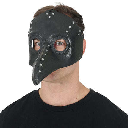 Halloween-Maske „Schwarzer Vogel“