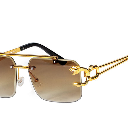 Panther Brille Gold