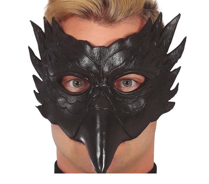 Schwarze Augenmaske Eule