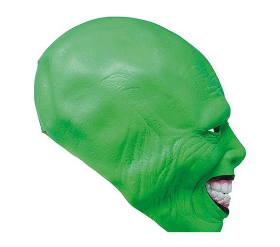 Grüne Maske Alien
