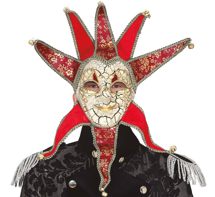 Rote Maske venezianische Männer