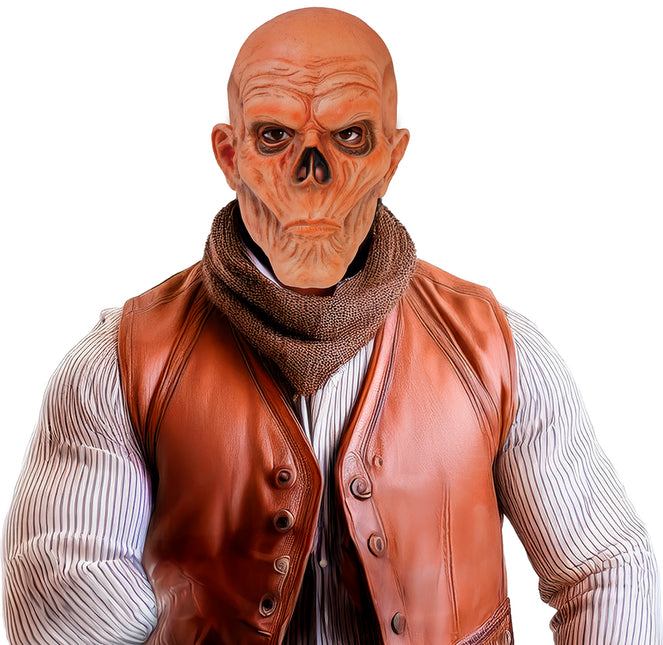 Halloween Maske Verbrannter Mann