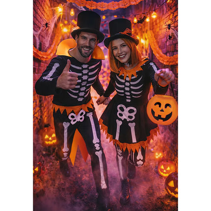 Kostüm für Erwachsene: Groovy Skeleton